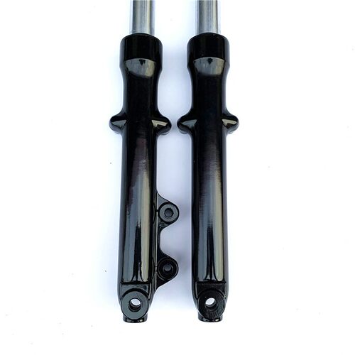 适用钻豹HJ125K-A/2A/3A银豹-7D/7E/7F锐爽EN125-3E/X150前减震器