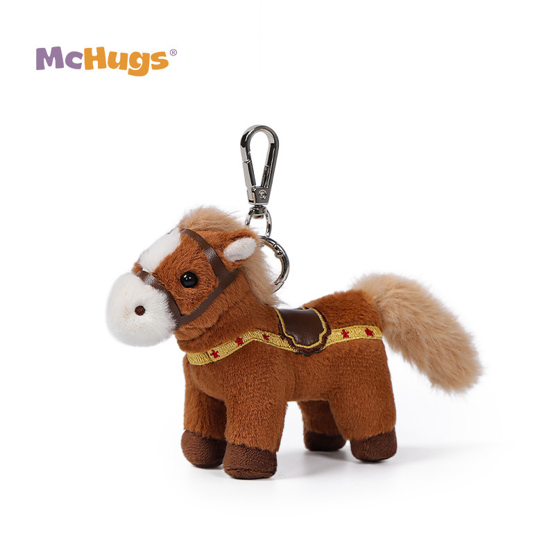 McHugs肉桂小马钥匙扣时尚包袋挂饰包包挂件本命年【新年礼物】