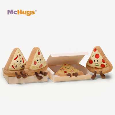 McHug披萨系列毛绒玩具
