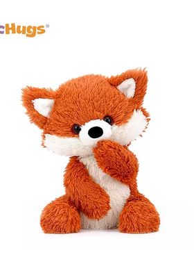 McHugs狐狸安抚玩偶公仔睡觉抱枕毛绒玩具娃娃2026新年生日礼物女