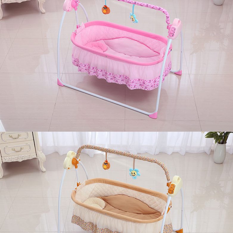 摇椅秋千音乐摇篮床智能睡篮床新生婴儿自动安抚电动摇哄娃宝宝