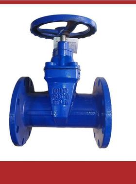 软密封闸阀PN16QT450暗明杆DN50 65 80消防法兰沟槽管道水闸