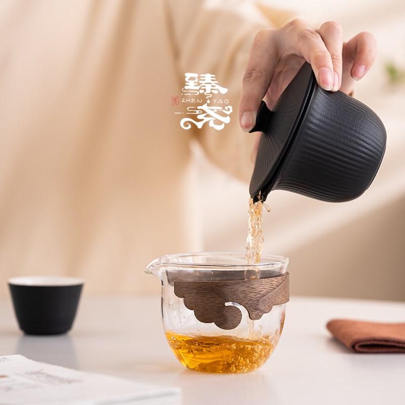 户外旅行茶具g便携式个人专用快客杯功夫茶具随身露营收纳包小套