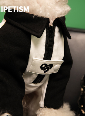 UNIPETISM CP新款甜酷荷叶边下摆POLO 宠物猫狗潮酷衣服 UNI24E02