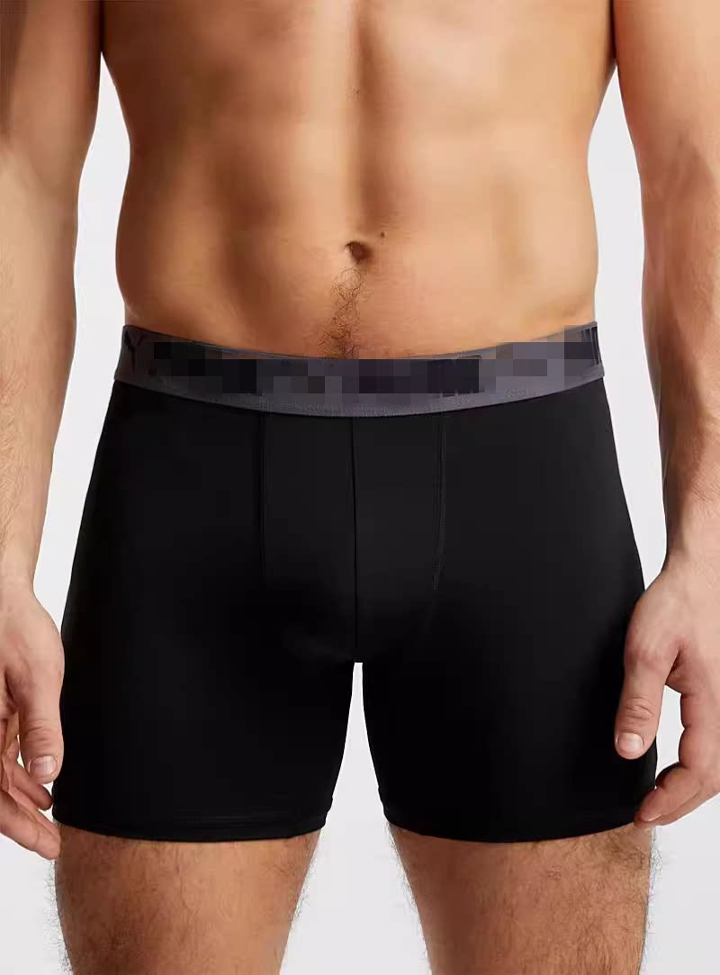 运动健身速干冰丝男士平角内裤弹力排汗清爽透气6条包邮