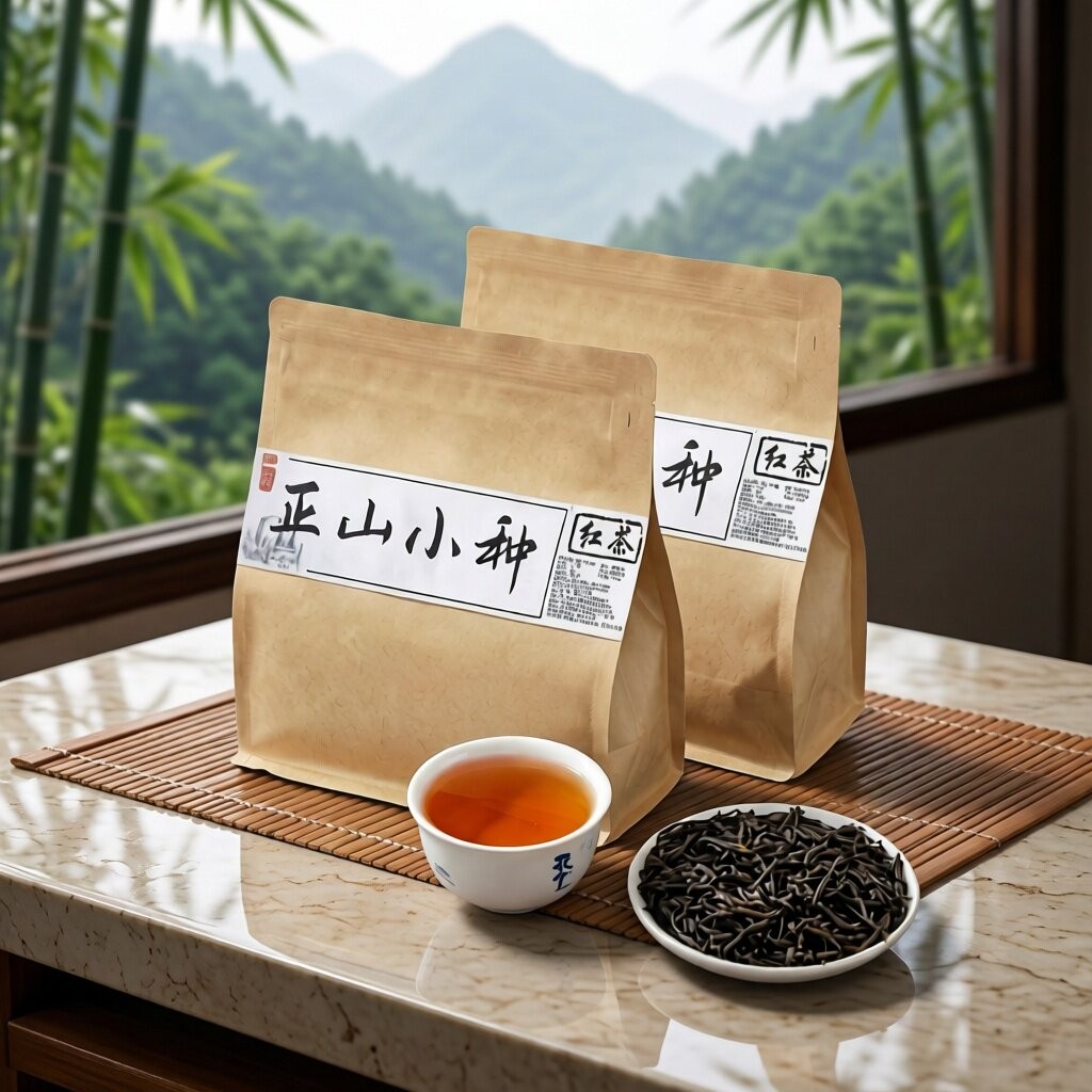 武夷山正山小种500g袋装口粮茶福建武夷一级浓香型自饮实惠装