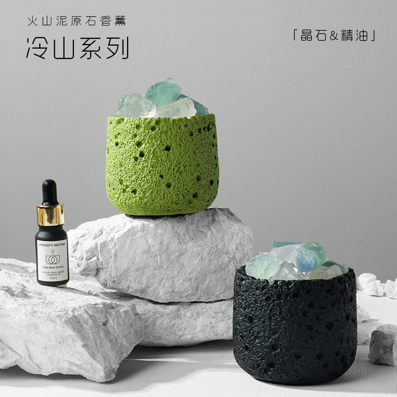 天然矿石晶石冷山系列香薰扩香石礼盒家用室小众高级香氛礼物摆件,饰品/流行首饰/时尚饰品新,摆件,淘宝优惠券,粉丝福利购,淘宝优惠卷