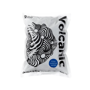 yee黑色火山石大块颗粒石英砂溪流石火山岩滤材鱼缸造景底砂陶粒