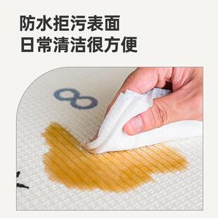 富利时XPE卷装整体布艺爬行垫宝宝加厚爬爬地垫商用家用学爬地垫
