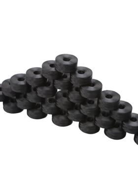 144个绣花底线黑色无边无芯L型145米75D/2 Bobbin Thread 60WT