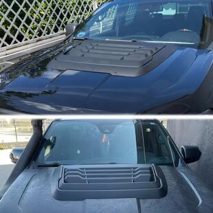 汽车引擎盖进气口盖导流板适用于福特Ranger Raptor 2015-2022