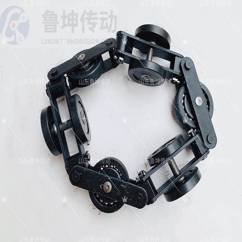 工业传动链条板提升机板链842传动双节滚子链碳钢用链单排滚距子