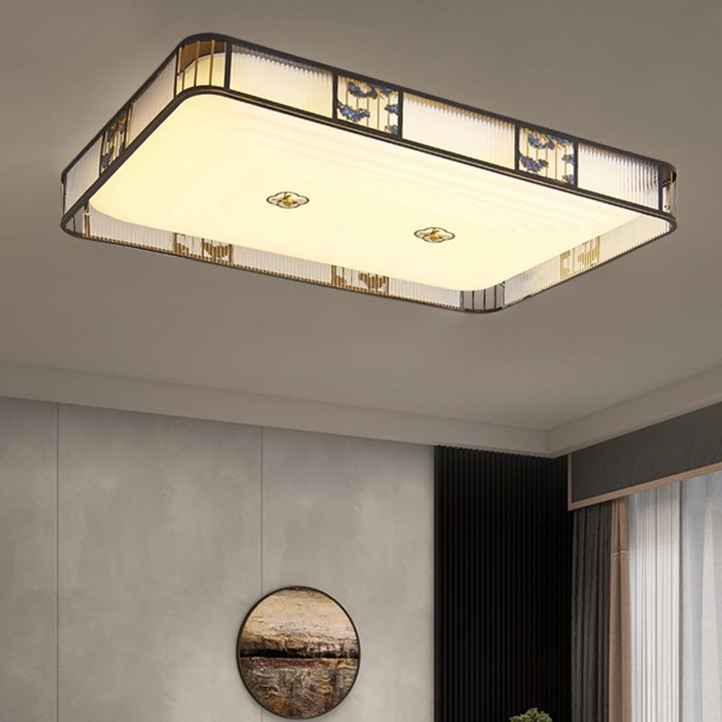 新中式顶灯现简约客厅主灯卧室灯中国814书房L风代E吸D餐厅灯具72