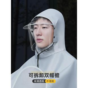 摩托车2022新款 雨衣电动车男款 正雨加厚防暴雨电瓶车骑行专用雨披