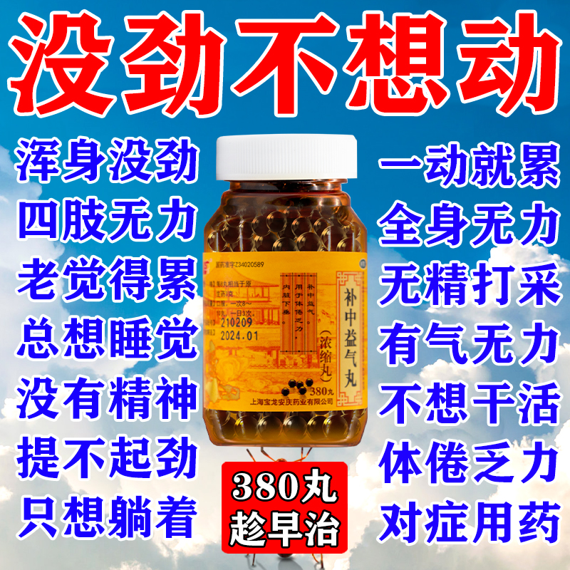 【上龙】补中益气丸(浓缩丸)380丸*1瓶/盒
