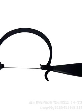 红色手工C型线锯 拉花锯手拉锯子diy木工U型锯 神器多功能曲线锯