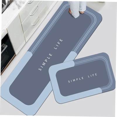 Long Kitchen Mat Bath Carpet Floor Mat Doormat Absorbent Rug