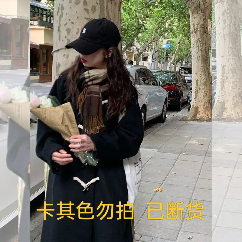 小个子新款高级感2025秋冬季上衣毛呢外套衣服女时尚气质毛呢大衣