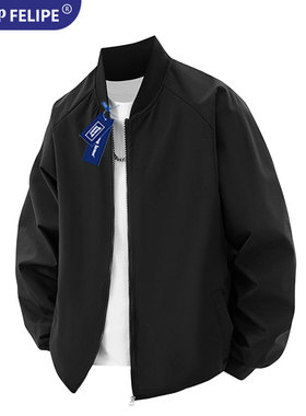 WASSUP FELIPE美式夹克春秋衣服休闲情侣棒球服外套可团购定制
