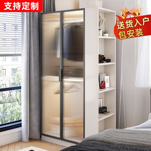 酷小二简约长虹玻璃门卧室衣柜