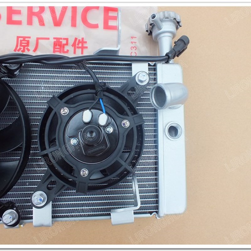 原厂钱江赛600 QJ600GS-3B  水箱总成 散热器 风扇