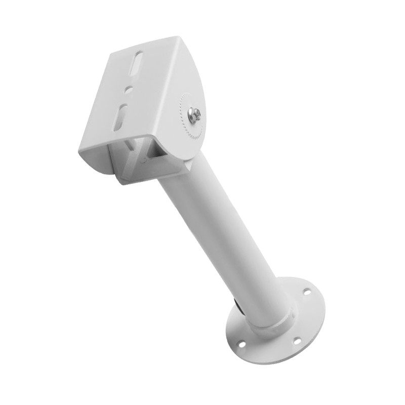 I型鸭嘴立柱摄像机监控支架25CM加厚铝合金立杆直管安防护罩支架