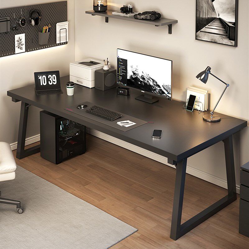 电脑桌台式办公桌电竞桌双人长桌子家用卧室学生学习书桌工作台