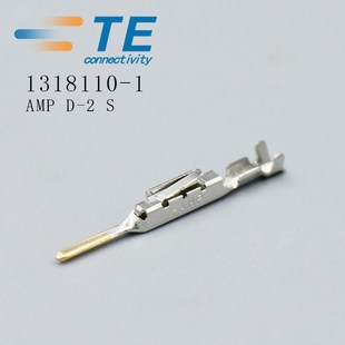 1泰科TE原装 安普AMP S镀金端子1318110 连接器接插件