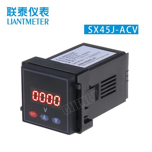 联泰仪表 数显交流电压表SX72J SX80J SX120J SX160J 可编程仪表