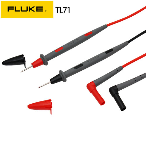 FLUKE福禄克数字万用表钳形表表笔TL30 75 71 175原装测试线表棒