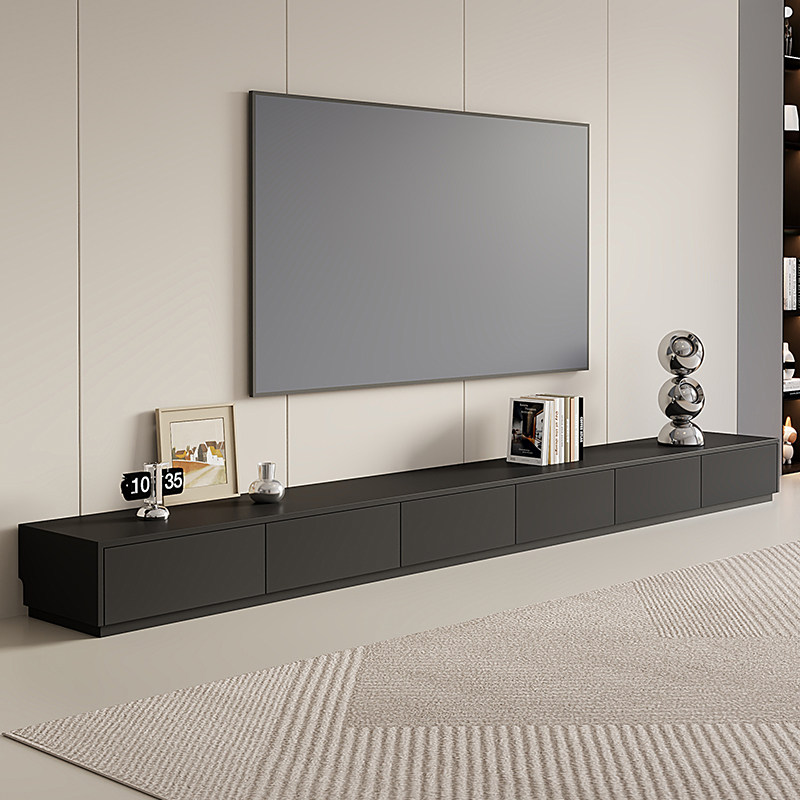 电视柜客厅2026新款实木现代简约电视柜茶几组合小户型落地收纳柜