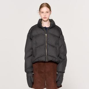 现 马卡龙色短款 GENERAL 廓形手套套装 棉服7501 IDEA韩版