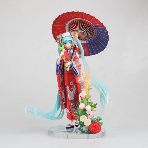 Stronger初音Miku花色衣浴衣和服