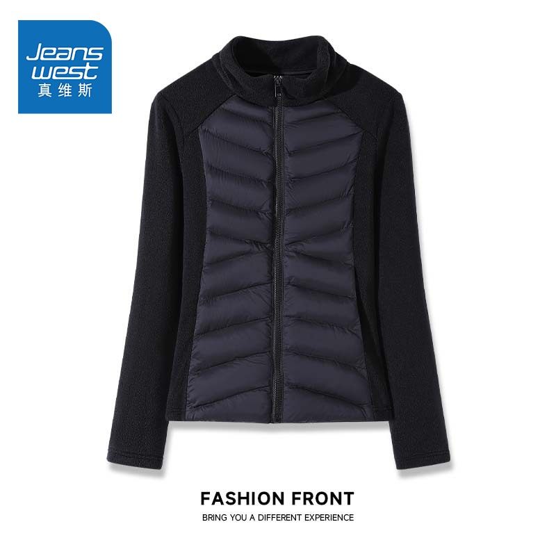 真维斯冲锋衣内胆夹棉外套女2025新款女士加厚保暖长袖上衣女A,女装/女士精品,短外套,淘宝优惠券,粉丝福利购,淘宝优惠卷