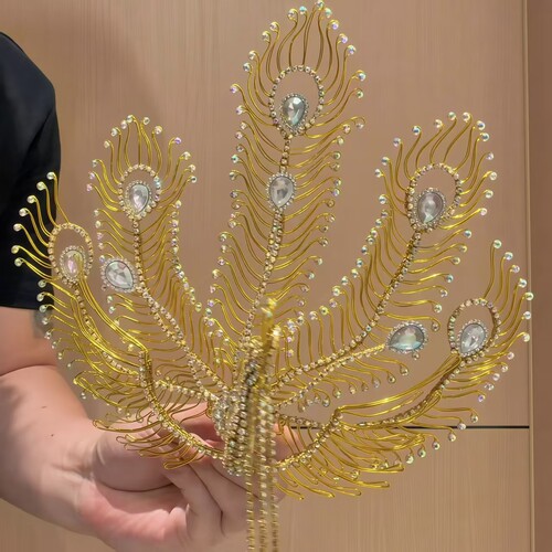 金丝凤冠头饰diy材料包古风发饰