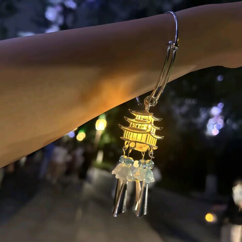 超然楼发光手镯汉服配饰手环礼物