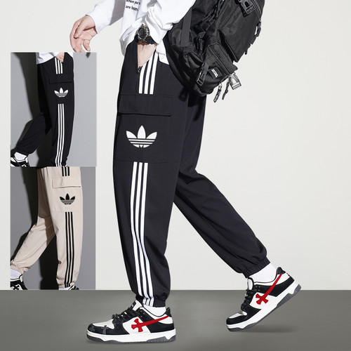 兰瑟姆三叶草纯棉休闲运动裤卫裤