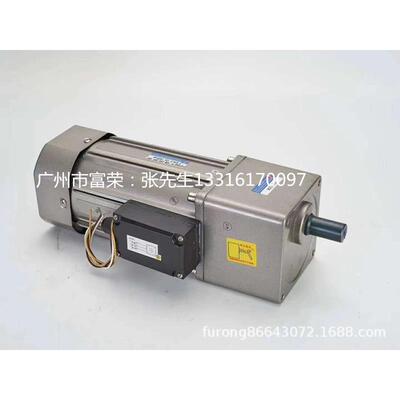 调速齿轮减速电机300W刹车电机可逆电机微型电机6IK300RUG-CFM