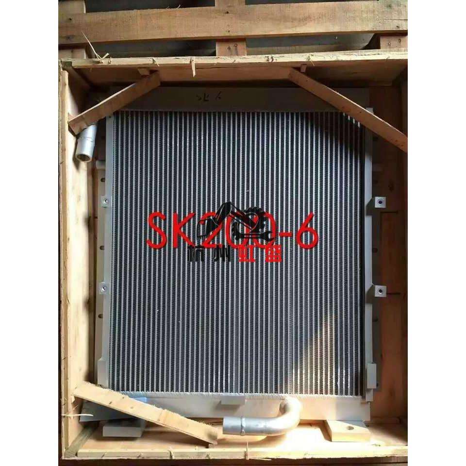 挖机配件挖掘机适用神钢60/100/200/6/液压油散散热器