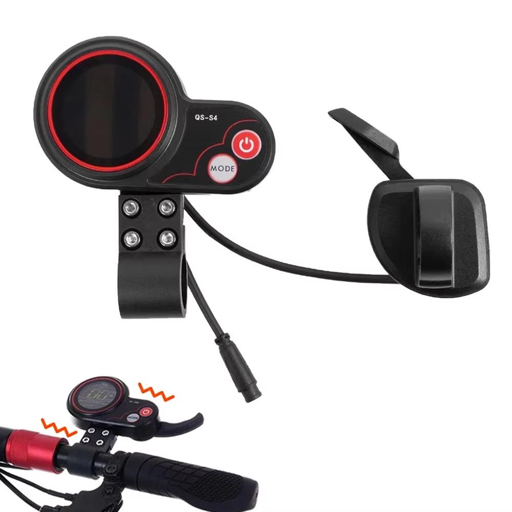 ZERO8/9/10/8X/10X/11X电动滑板车ZERO6针仪表QS-S436V-60V-72V