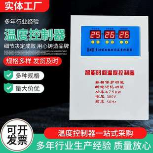三相智能时间温度控制器锅炉水泵风机热风炉大棚养殖自动温控器