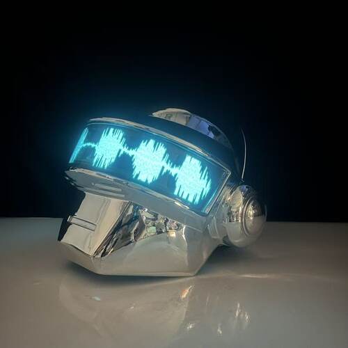 法国传奇电子音乐组合Daft Punk德霍曼傻瓜蠢赛博蒸汽朋克头盔