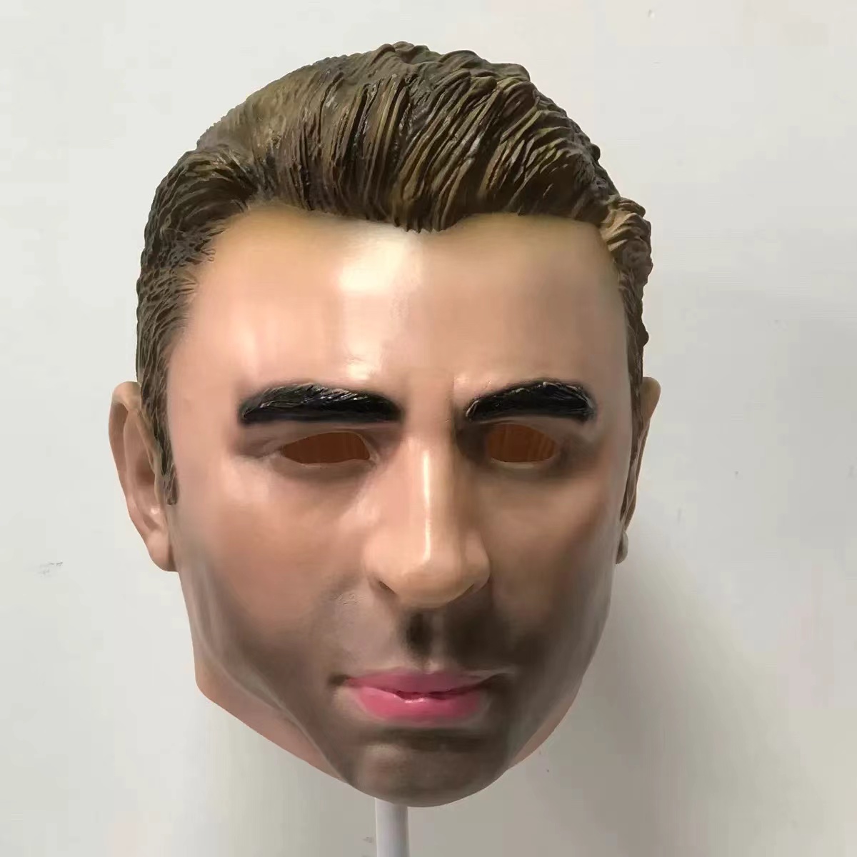 史蒂夫乳胶面具美国队长万圣节