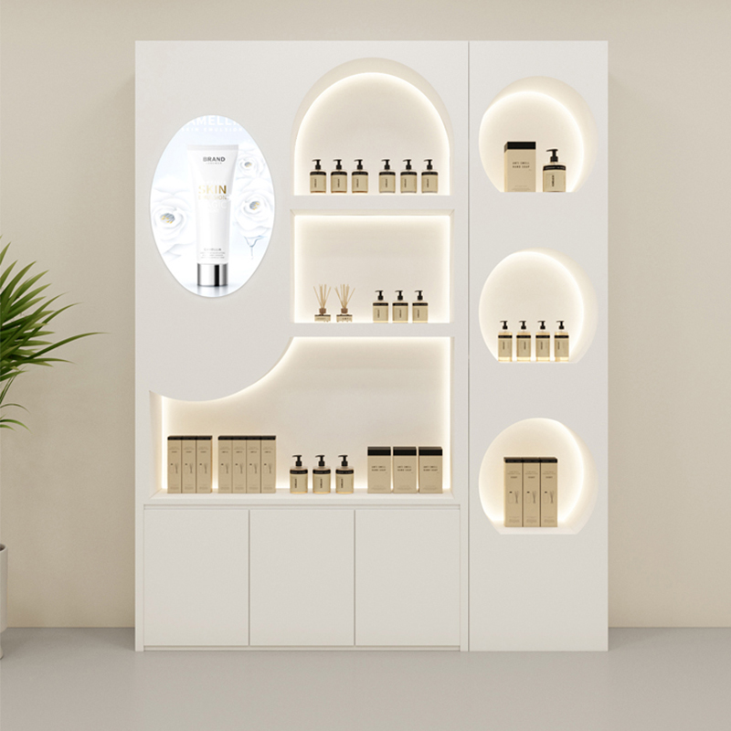 郑氏简约现代纤维板整装展示柜