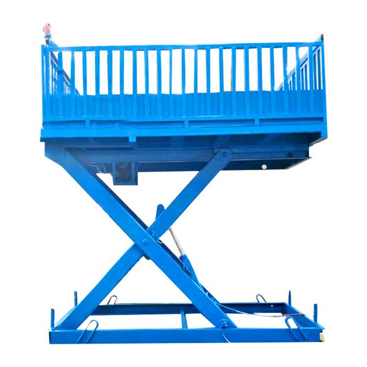 固定剪叉式升降机装卸货举升机厂房升降货梯电动液压升降平台u.