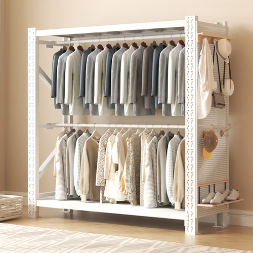 家用晾衣挂衣服仓库货架服装店