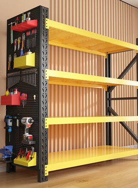 重型货架多层置物架家用仓库工具架仓储货物架地下室快递展示架子