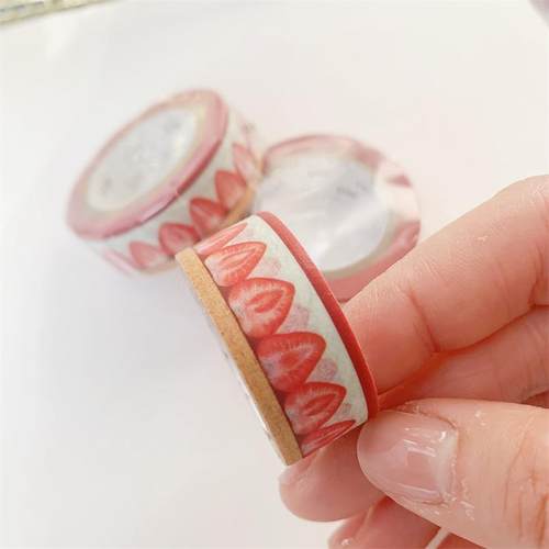 可爱胶带分装mt草莓蛋糕