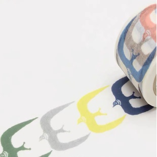 蝴蝶 日本MT和纸胶带mina皆川明飞鸟 蓝猫和纸胶带手账 胶带 分装