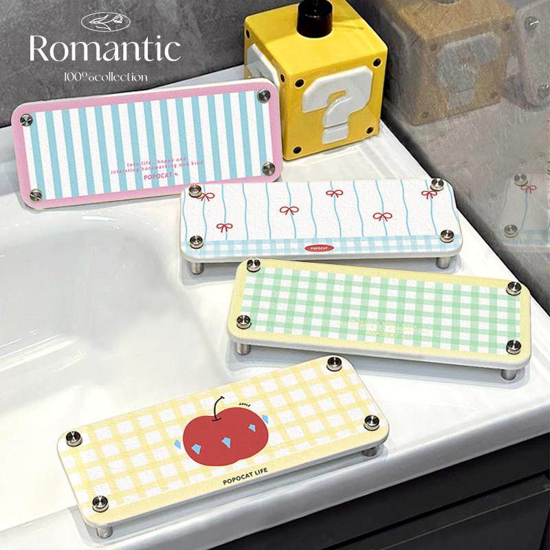 条纹世界卫生间牙刷漱口杯置物架洗手台硅藻泥吸水垫台面创意杯垫,家庭/个人清洁工具,牙刷架/牙具座,淘宝优惠券,粉丝福利购,淘宝优惠卷